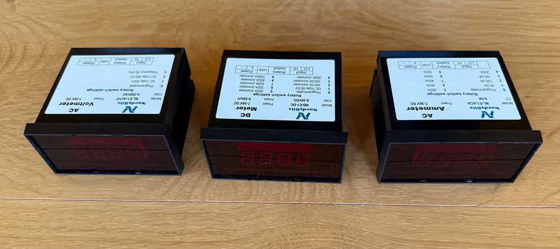 DM310 Panel meters coming soon
